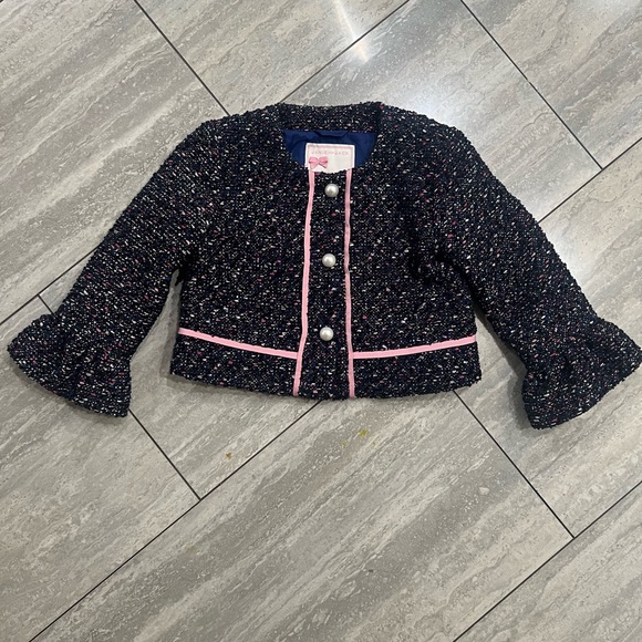 JANIE AND JACK MULTICOLOR TWEED DRESS - Picture 4 of 7